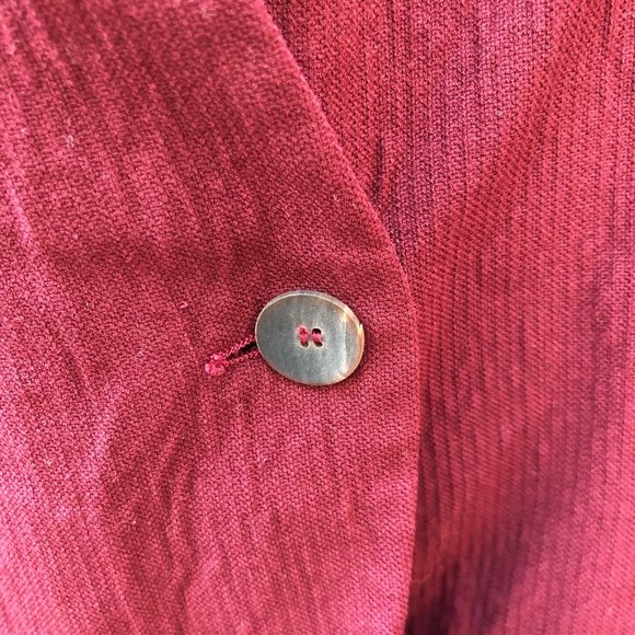 Helmut Lang Red Pixel Blazer Suit Jacket sz 4 - Picture 4 of 12